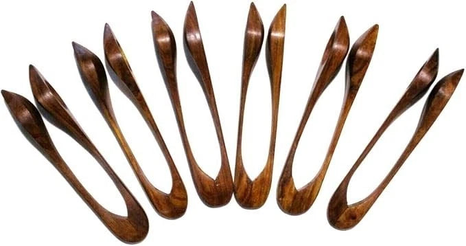 Irish Folk Traditional Percussion Wood Spoon Highland Musical Instrument 9"