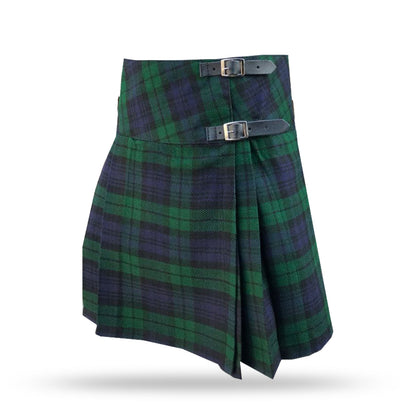 AAR Women’s Scottish Kilts Skirt 20″ Length Ladies Billie Black Watch