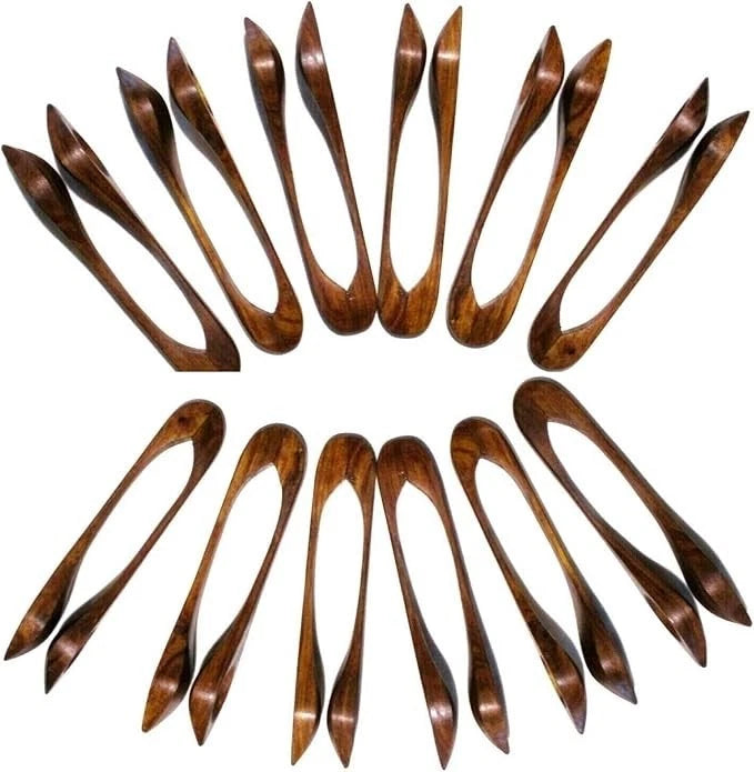 Irish Folk Traditional Percussion Wood Spoon Highland Musical Instrument 9"