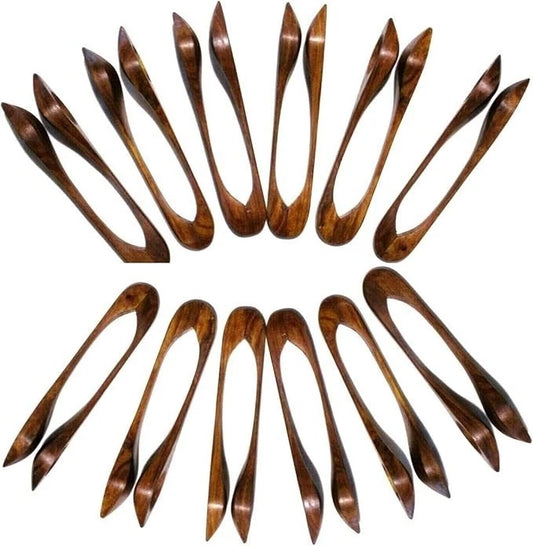 Irish Folk Traditional Percussion Wood Spoon Highland Musical Instrument 9"