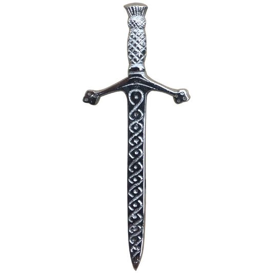 AAR Celtic Kilt Pin Scottish Thistle Crest Hilt Pins 4" Kilt Accessory