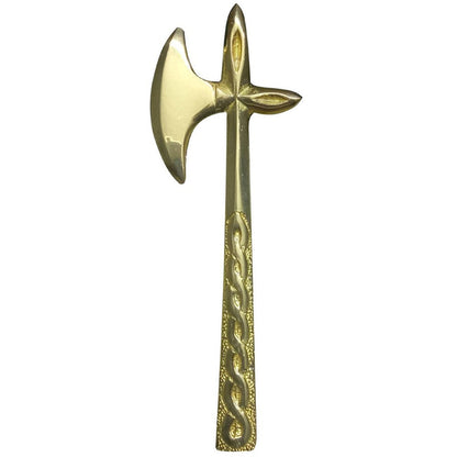 AAR Scottish Kilt Pin Battle Axe Antique and Silver Finish