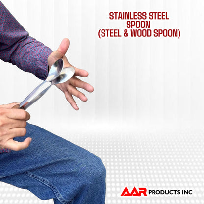 Traditional Irish Folk Musical Spoon – Stainless Steel Percussion Instrument | AAR Session Series