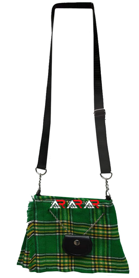 Ladies Shoulder Bags Scottish Kilt Tartan Bag Purse Handmade 4 Tartans New AAR