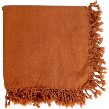 Tartan Fly Plaid Shawl – Scottish Kilt Scarf with Rolled Fringe