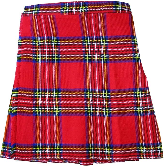 AAR Kids Kilts Royal Stewart Tartan Scottish Children Boys and Girls Skirt