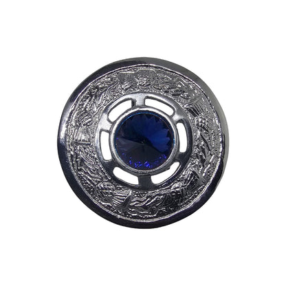 AAR Scottish Ladies Kilt Fly Plaid Brooch Stone 2"/Highland Shawl Brooches