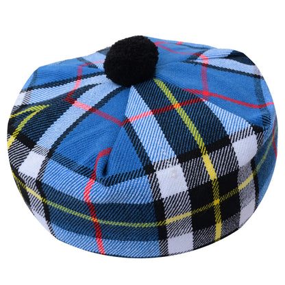 Scottish Tammy O’ Shanter Hat – Traditional Tartan Highland Cap for Men & Women