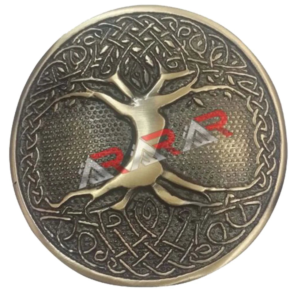 Scottish Kilt Belt Buckle Bronze Chrome Black Highland Tree Belts Buckles