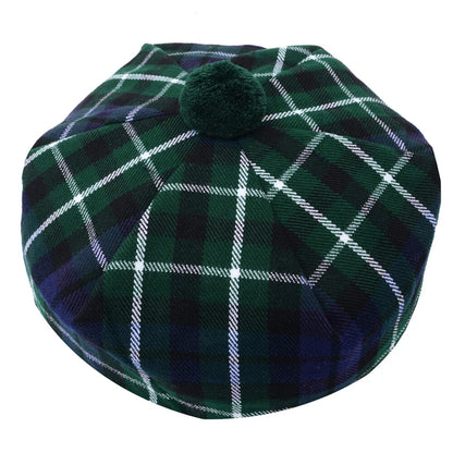 Scottish Tammy O’ Shanter Hat – Traditional Tartan Highland Cap for Men & Women