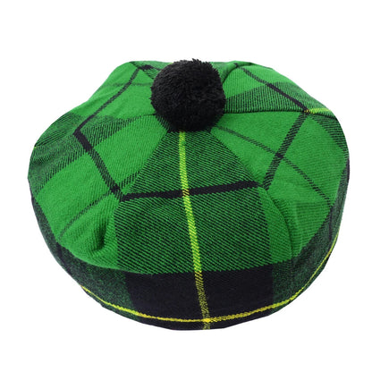Scottish Tammy O’ Shanter Hat – Traditional Tartan Highland Cap for Men & Women