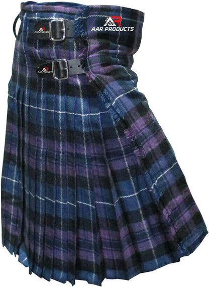 Men’s Scottish Tartan Kilt Traditional Highland Wear