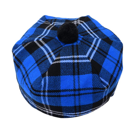 Scottish Tammy O’ Shanter Hat – Traditional Tartan Highland Cap for Men & Women