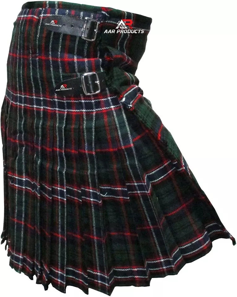 Men’s Scottish Tartan Kilt Traditional Highland Wear