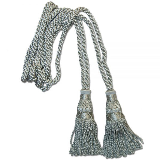Bagpipe Silk Cord Silver Color