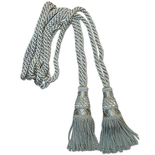 Bagpipe Silk Cord Silver Color