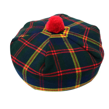 Scottish Tammy O’ Shanter Hat – Traditional Tartan Highland Cap for Men & Women