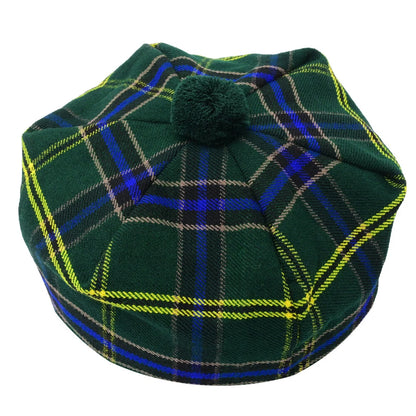 Scottish Tammy O’ Shanter Hat – Traditional Tartan Highland Cap for Men & Women