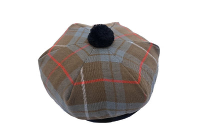 Scottish Tammy O’ Shanter Hat – Traditional Tartan Highland Cap for Men & Women