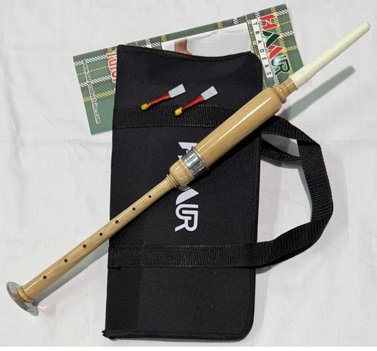 18" Practice Chanter Cocus Wood with carrying Bag