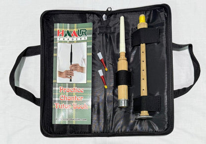 HAAUR Traders 18" Practice Chanter Cocus Wood with carrying Bag