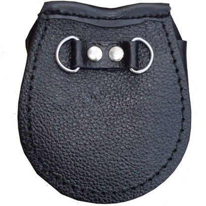 AAR Brand New Baby Black Fur Sporran with Masonic Badge