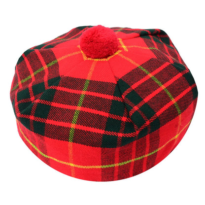 Scottish Tammy O’ Shanter Hat – Traditional Tartan Highland Cap for Men & Women