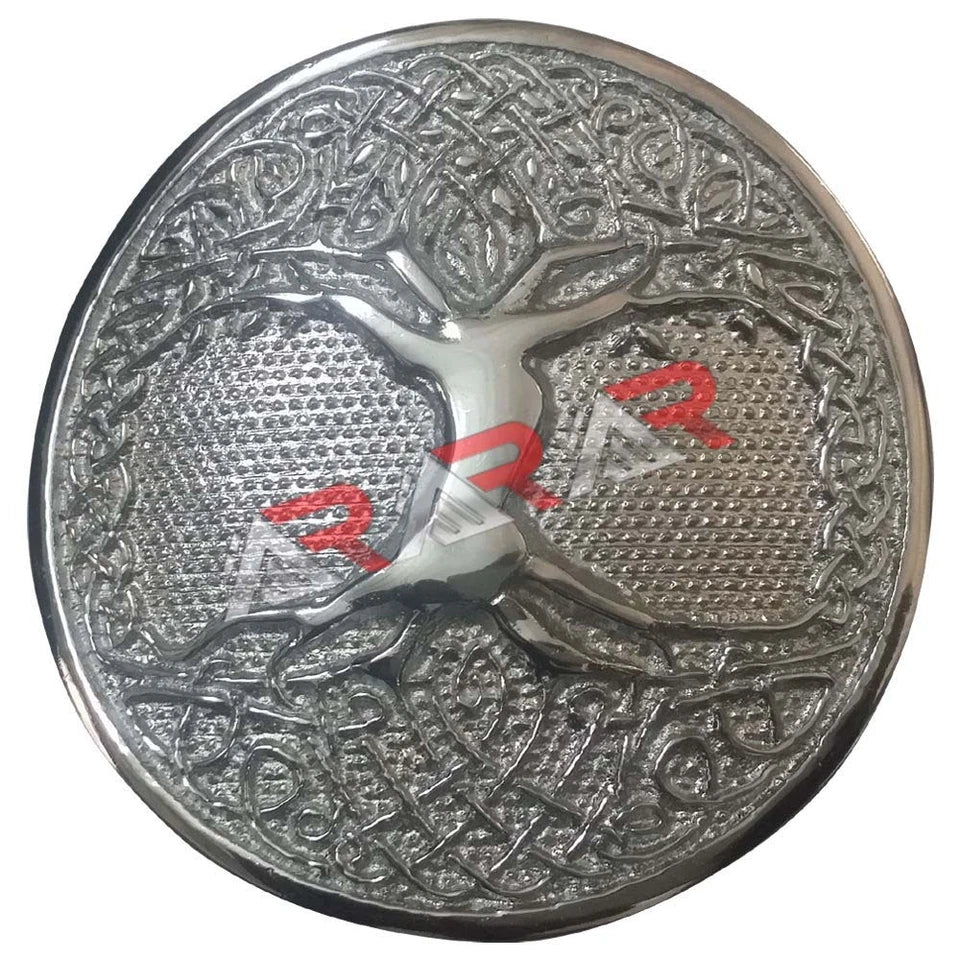 Scottish Kilt Belt Buckle Bronze Chrome Black Highland Tree Belts Buckles