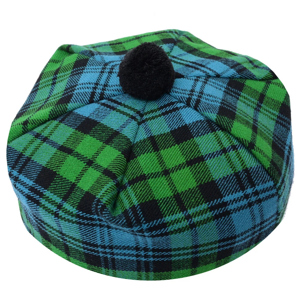 Scottish Tammy O’ Shanter Hat – Traditional Tartan Highland Cap for Men & Women