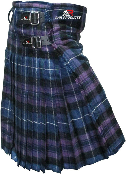 Men’s Scottish Tartan Kilt Traditional Highland Wear