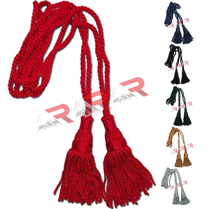 AAR Silk Bagpipe Drone Cords – Highland Wool Blend for Great Scottish Bagpipes (Multiple Colors)