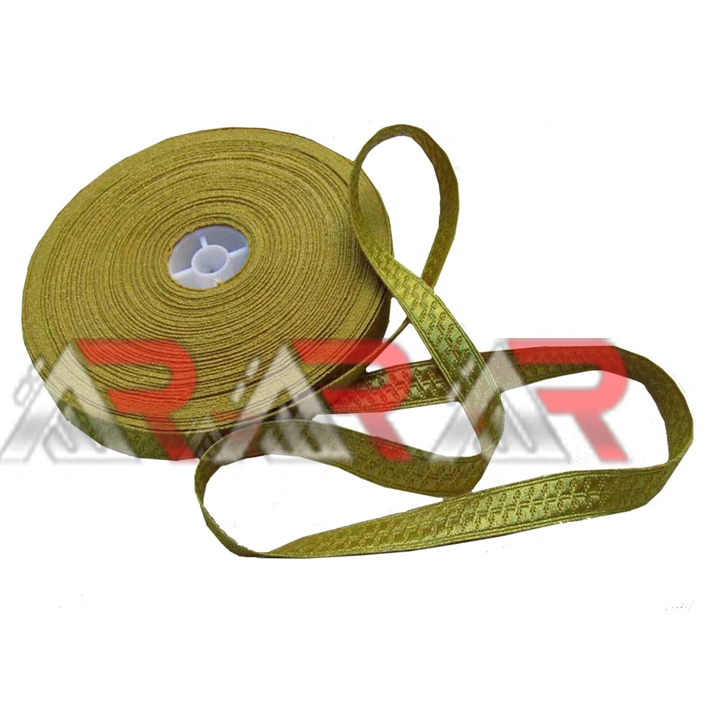 AAR Gold Metallic Uniform Braid – 13mm Military Dress Trim for Army, Pilot & Ceremonial Costumes (3 Yards / 6 Yards / 12 Yards)