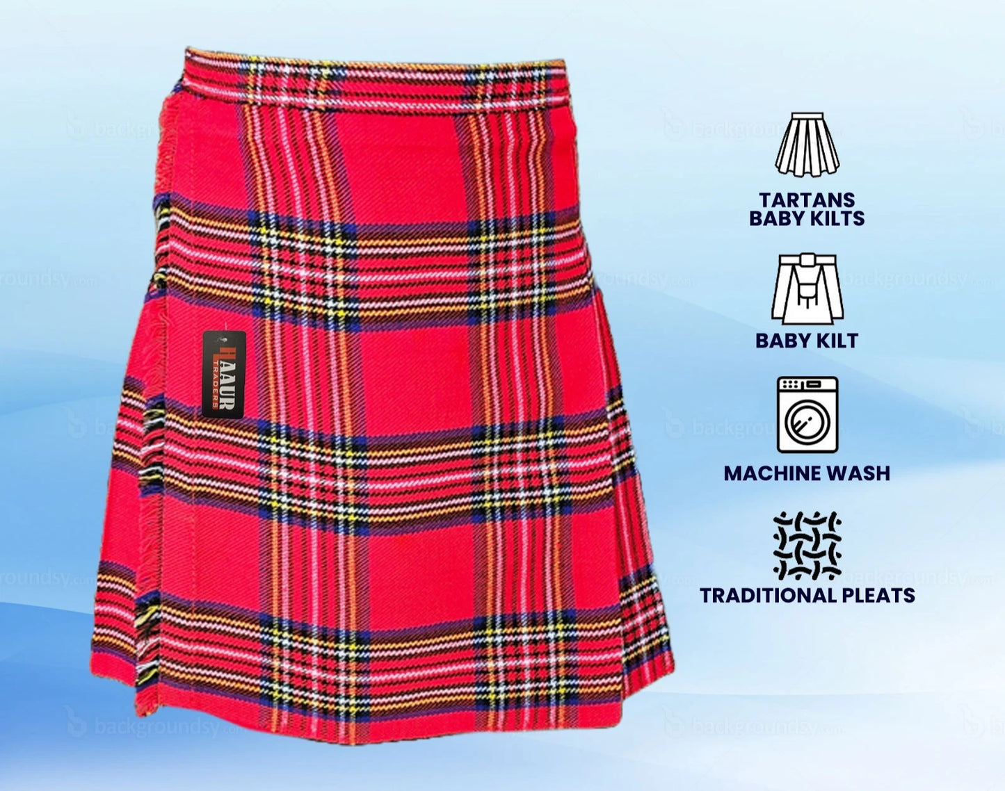 Mini Kilts Royal Stewart Tartan Scottish Children Green Boys Babies