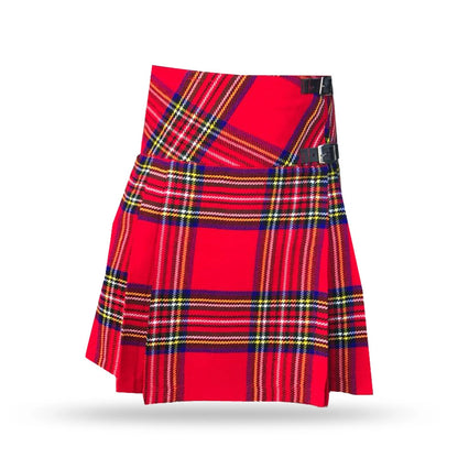 Ladies Women Kilt Tartan Scottish Pleated Billie Kilts Skirts Size 28"