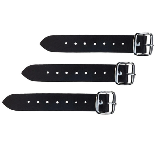 Kilt Extension Heavy Duty Metal Leather Strap size 7” X 1.25” Extension Men Set