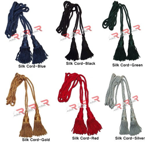 AAR Silk Bagpipe Drone Cords – Highland Wool Blend for Great Scottish Bagpipes (Multiple Colors)
