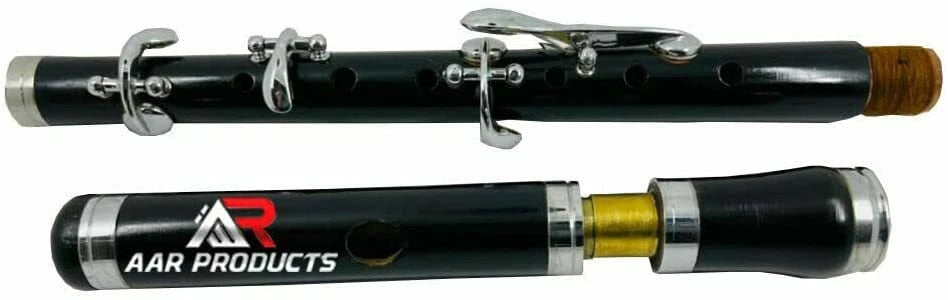 Irish Scottish Marching Bb Flute with 5 Keys High Pitch Black Hard Case