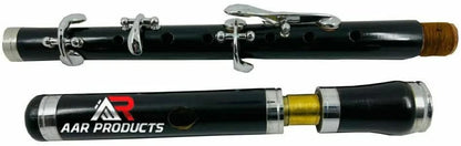 Irish Scottish Marching Bb Flute with 5 Keys High Pitch Black Hard Case