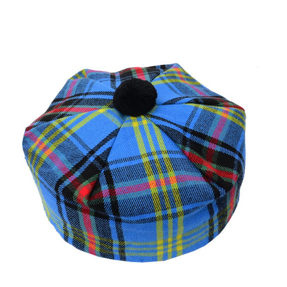 Scottish Tammy O’ Shanter Hat – Traditional Tartan Highland Cap for Men & Women