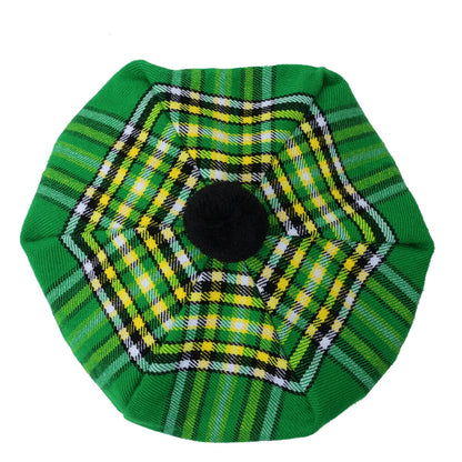 Scottish Tammy O’ Shanter Hat – Traditional Tartan Highland Cap for Men & Women