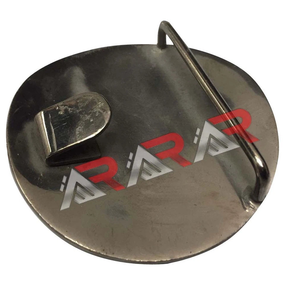 Mens Cross Round Kilt Belt Buckle Chrome / Antique Finish 3"/Celtic Belt Buckles