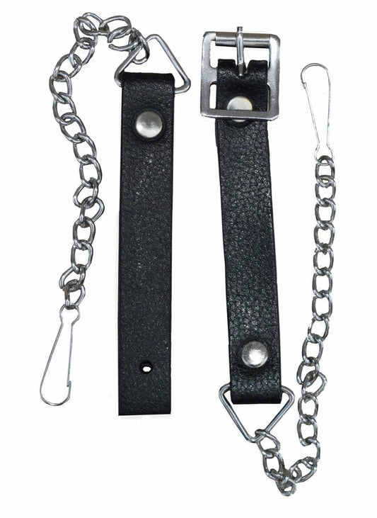 AAR Boys Sporran – Black Rabbit Fur with 2 Tassels – Includes Free Belt & Chain – Traditional Scottish Accessory for Kids