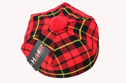 Scottish Tammy O’ Shanter Hat – Traditional Tartan Highland Cap for Men & Women